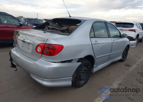 2005 Toyota Corolla S z USA, uszkodzony, nr VIN 1NXBR32E55Z347182